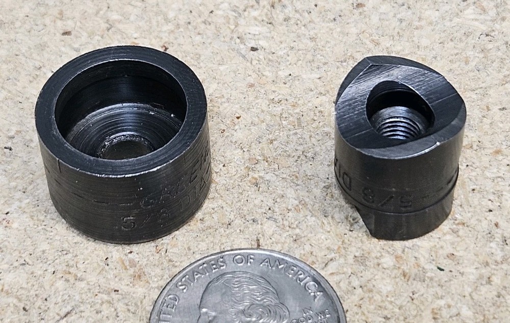 Greenlee No. 730 5/8" - punch - knockout - Made in U.S.A.