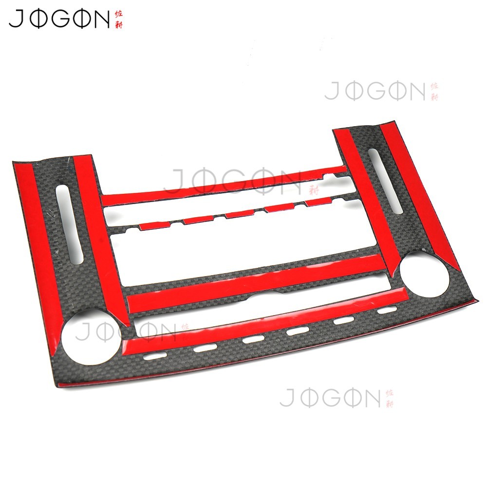 Matte Carbon For Lexus IS300 IS350 500 2021+ Console Climate Control Button Trim