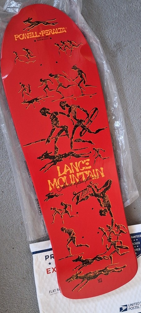 Lance Mountain Signed BONES BRIGADE Series 15 Reissue Skateboard Deck JSA COA