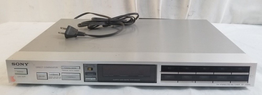 SONY ST-JX500 FM Stereo FM-AM TUNER