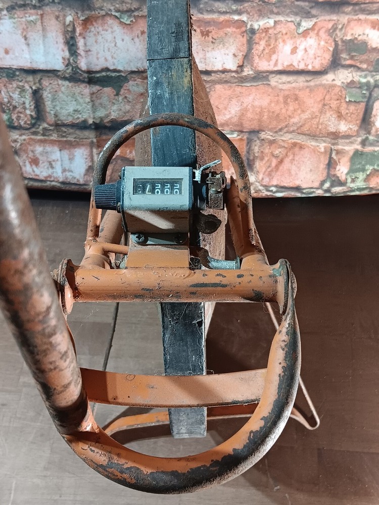 Vintage measuring wheel