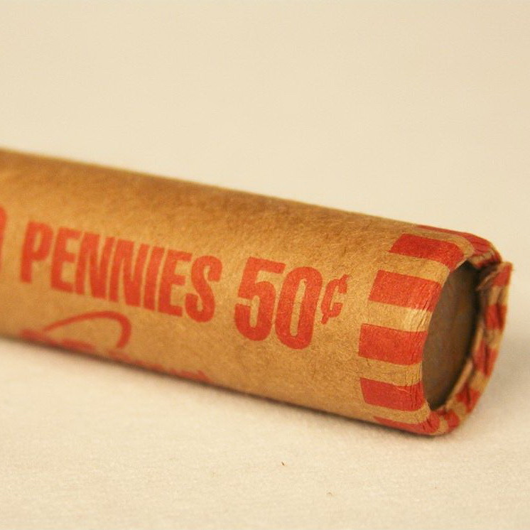 US Mint Mixed Date Wheat Penny ONE ROLL All Thirties 30's No Mint Marks