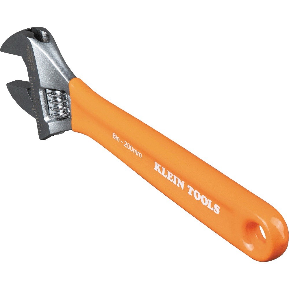Klein Tools O5076 Extra-Capacity Adjustable Wrench, 6.5-Inch