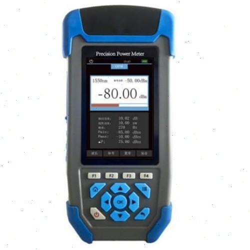 Precise Optical Power Meter Tester A Type OPM VFL Mode with Range -80-+10dBm