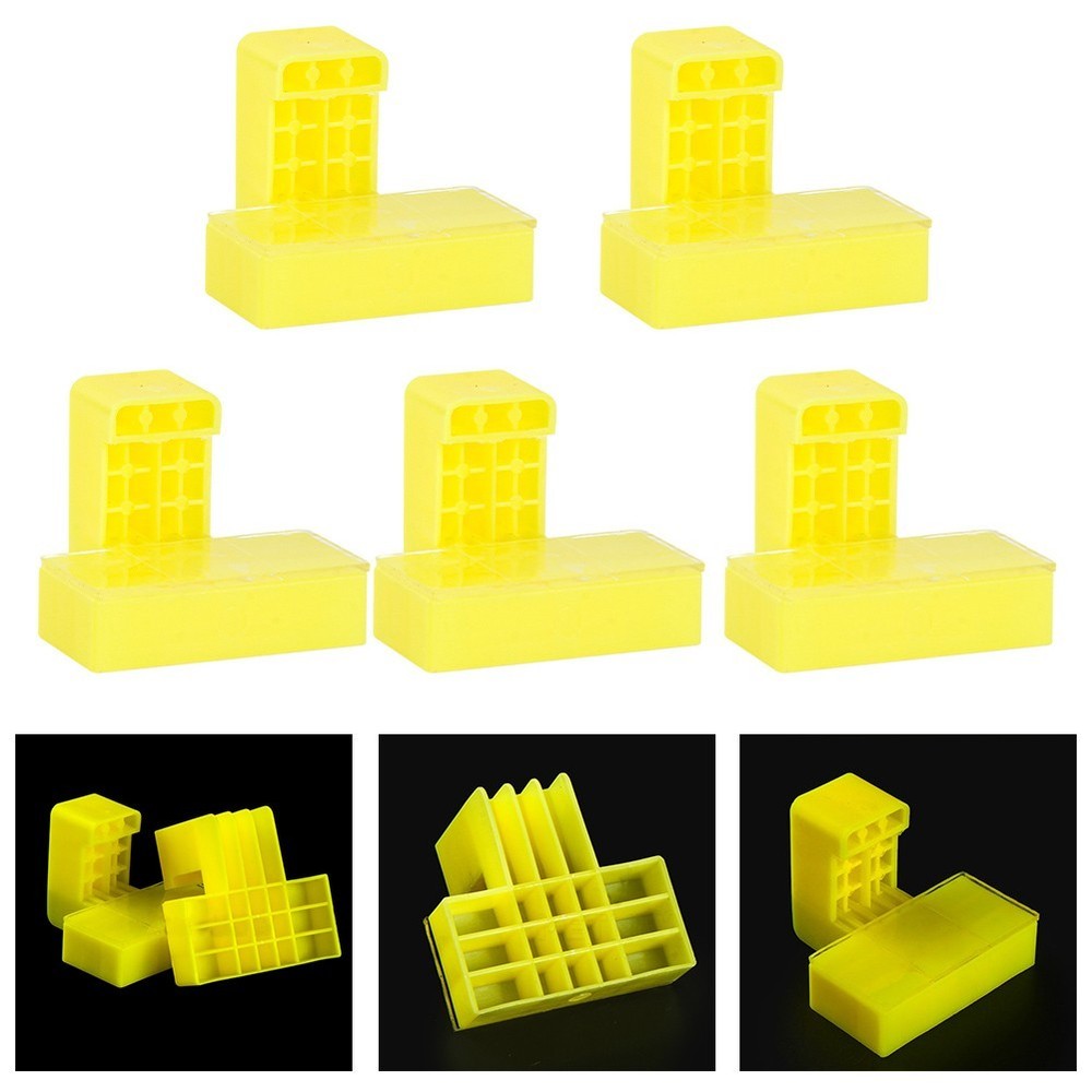 Wall Tile Corner Leveling Clips 5PCS for Smooth and Even Tile Surfaces