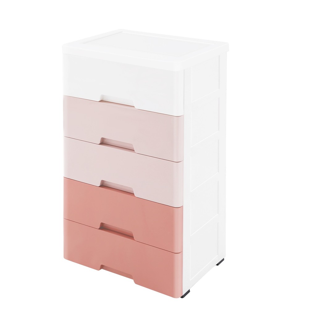 Cupboard 5layer Cloth Storage Drawers Storage Cabinet Small Closet Organizer Set