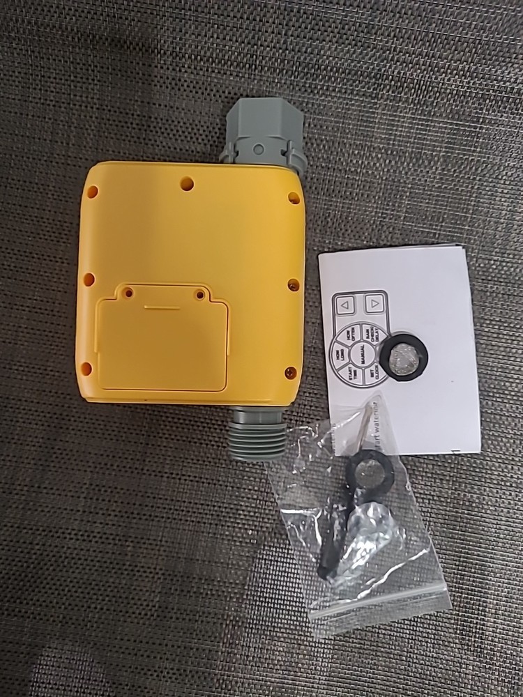 Programmable Irrigation Sprinkler Water Timer for Garden Hose Solar/Battery