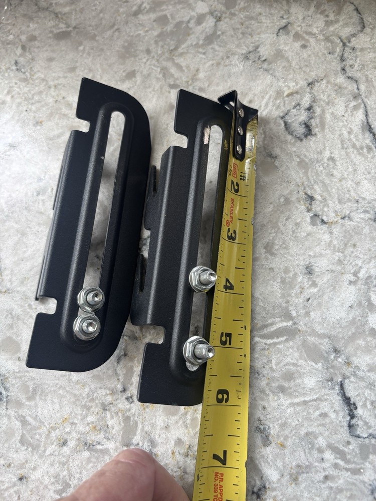 Headboard Adapter Brackets, Bed Frame Hooks, Brackets for Black