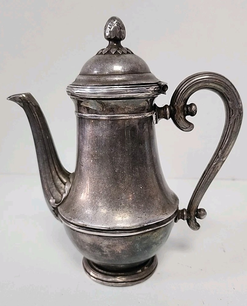 Antique Christofle Silver Plated Coffee Pot