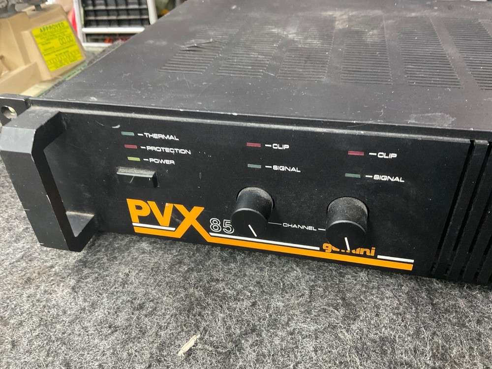 Gemini MODEL NO. PVX-85 500W
