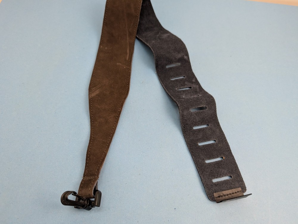 Perri's Leathers Brown Guitar Strap Canada