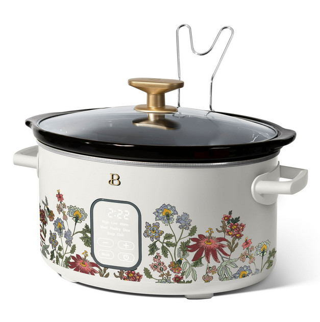 Beautiful 6 Qt Programmable Slow Cooker by Drew Barrymore, Multiple Colors