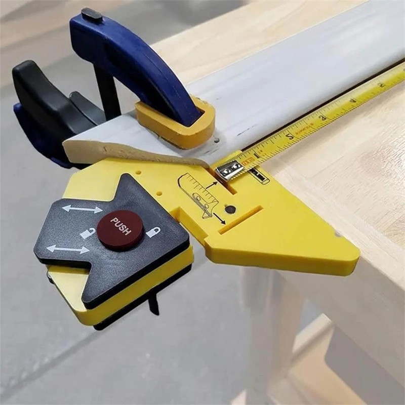 Multifunctional Trim Carpentry Aid, Precision Measuring & Miter Marking Tool