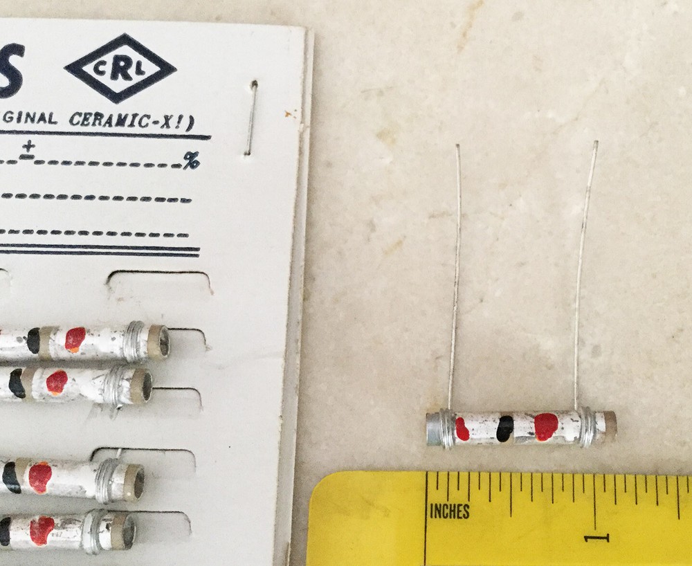 50 NOS/NIB Centralab Hi-Kaps Capacitors 2000 pfd