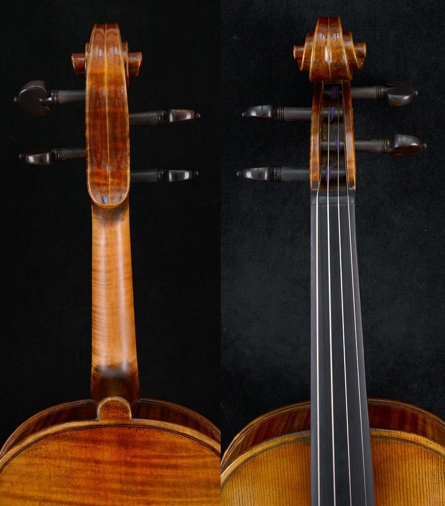 An Awesome Sounding Violin Guarneri Violin Model 1-PC Back