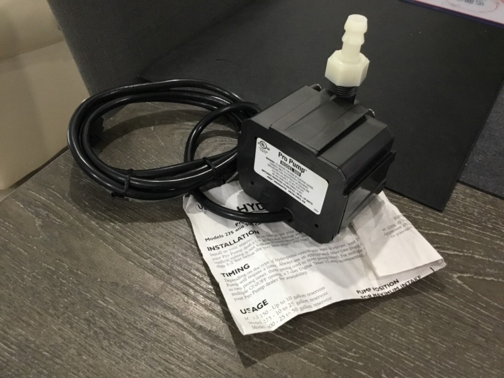 Active Aqua Hydropnic Pro Pump 500GPH New no box