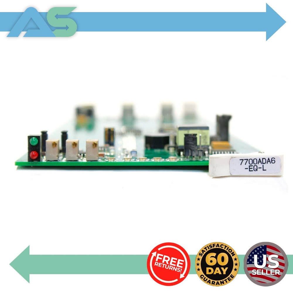 Evertz 7700ADA6-EQ-L Analog Video Distribution Amplifier with Cable Equalization