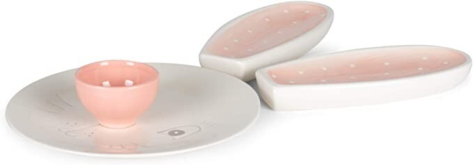 Transpac Imports - Dol Bunny Server S/4 - A4270