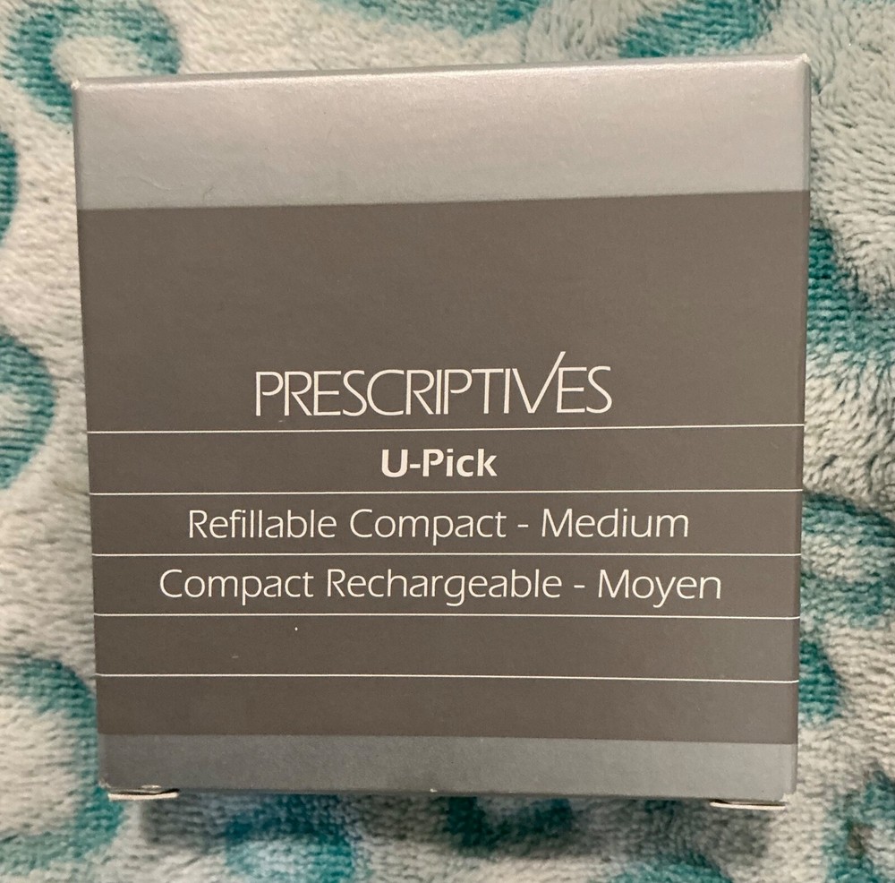 Prescriptives U-Pick Refillable Mirrored Makeup Compact - Medium - New In Box!