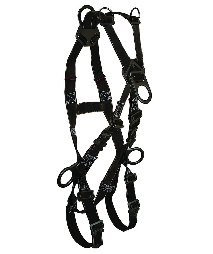 NEW FALL TECH 8063B CROSS-OVER FULL BODY CLIMBING HARNESS UNIVERSAL FIT
