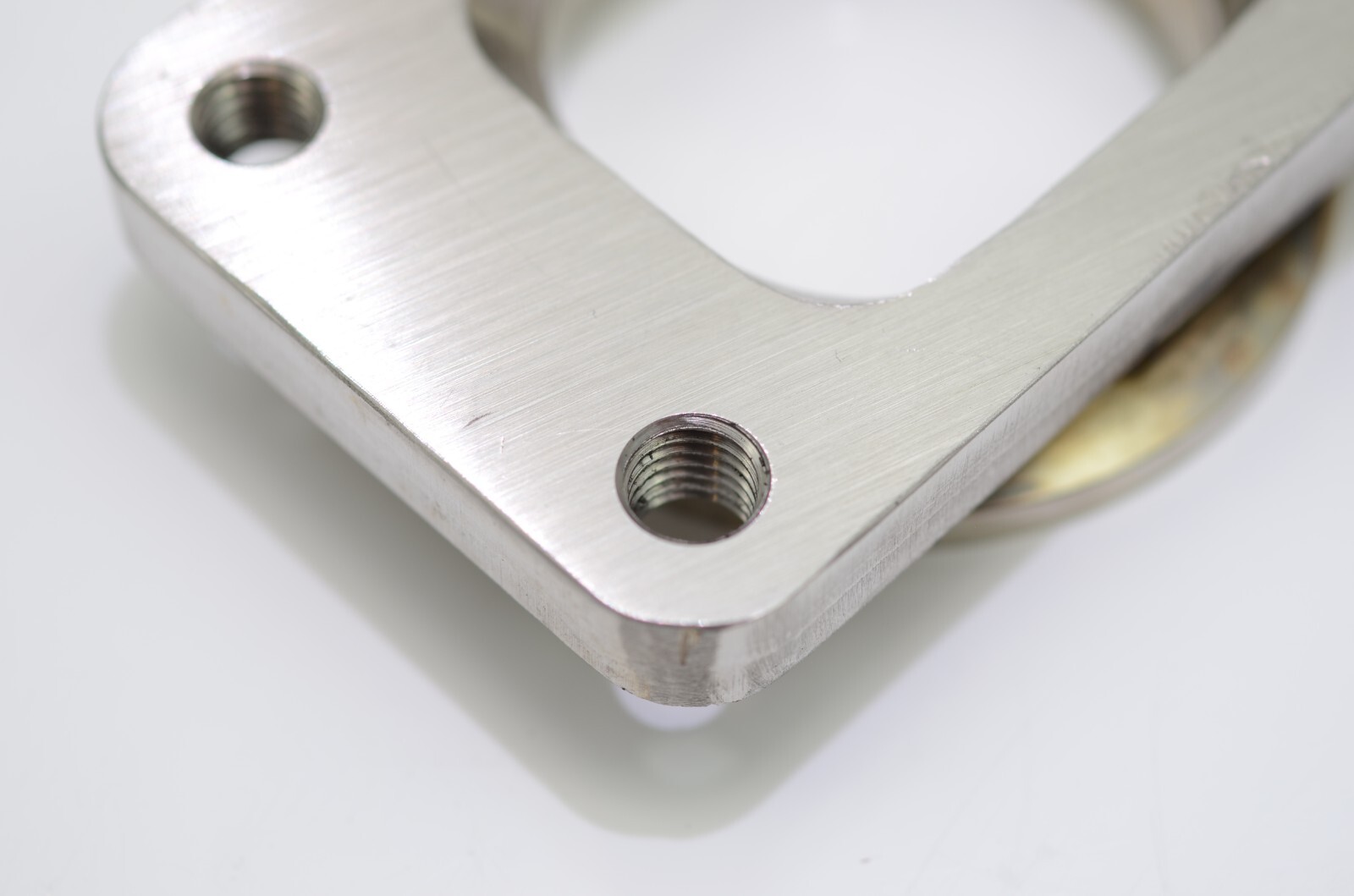 All Out Fab Precision v-band to T3 style flange adapter