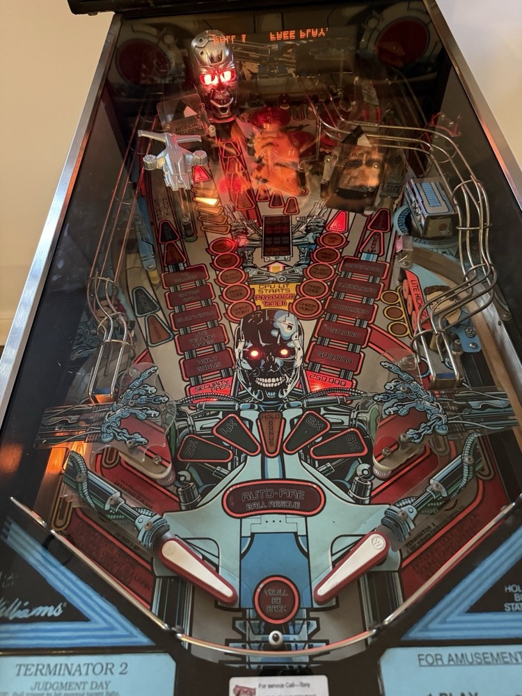 1991 Williams Terminator 2 Pinball Machine