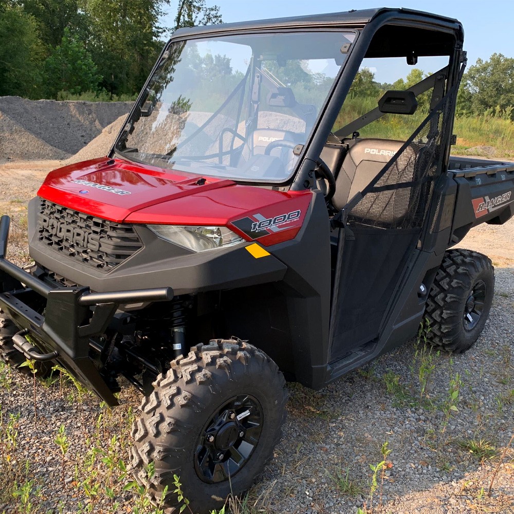 Scratch Resistant Front Windshield For Polaris Ranger 1000 / 1000 EPS 2020-2025