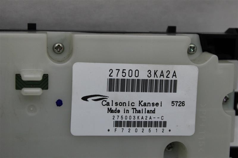 Used A/C Selector Switch fits: 2015 Nissan Pathfinder AC front 1 dial control Gr