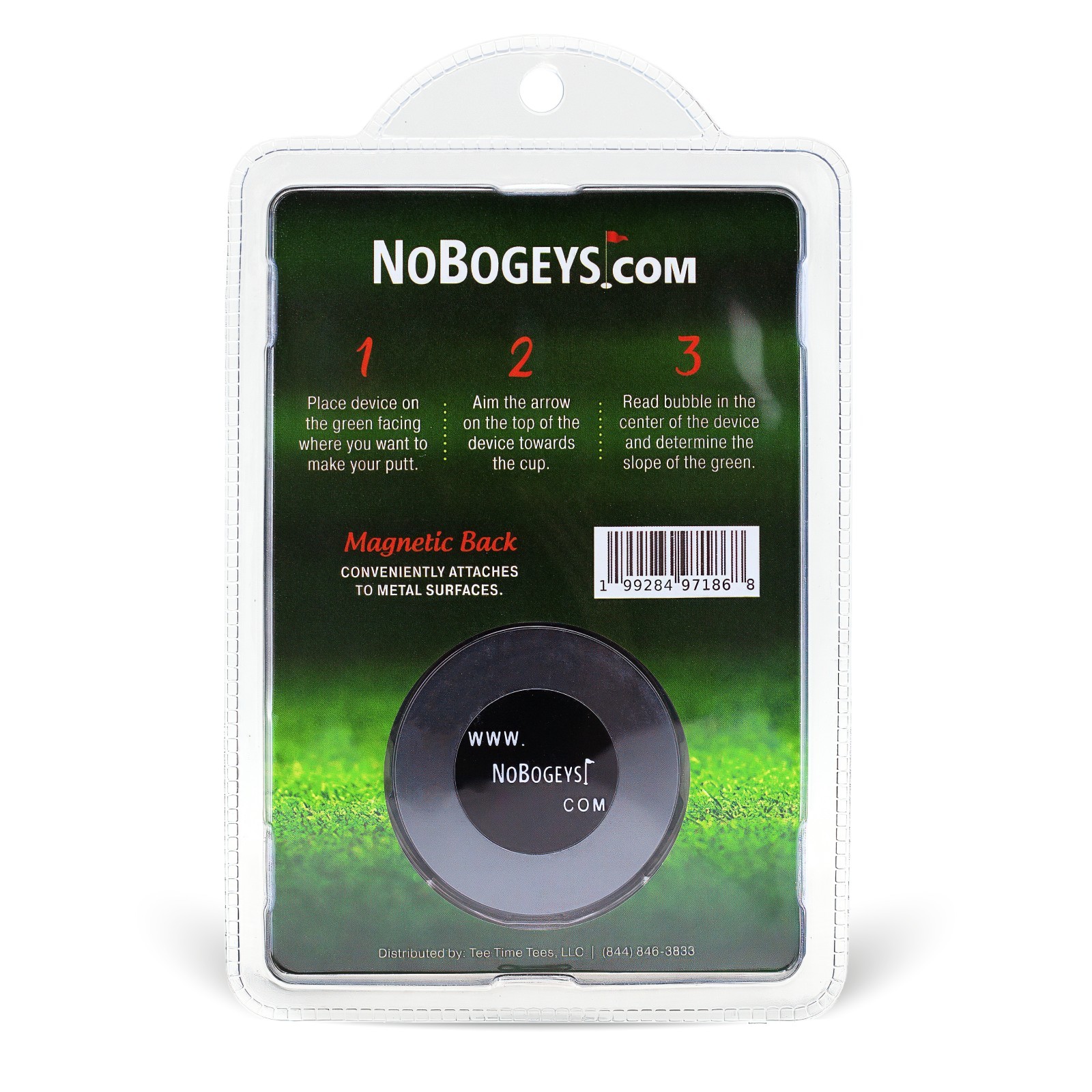 NoBogeys Precision Green Reader - Aluminum Golf Ball Marker