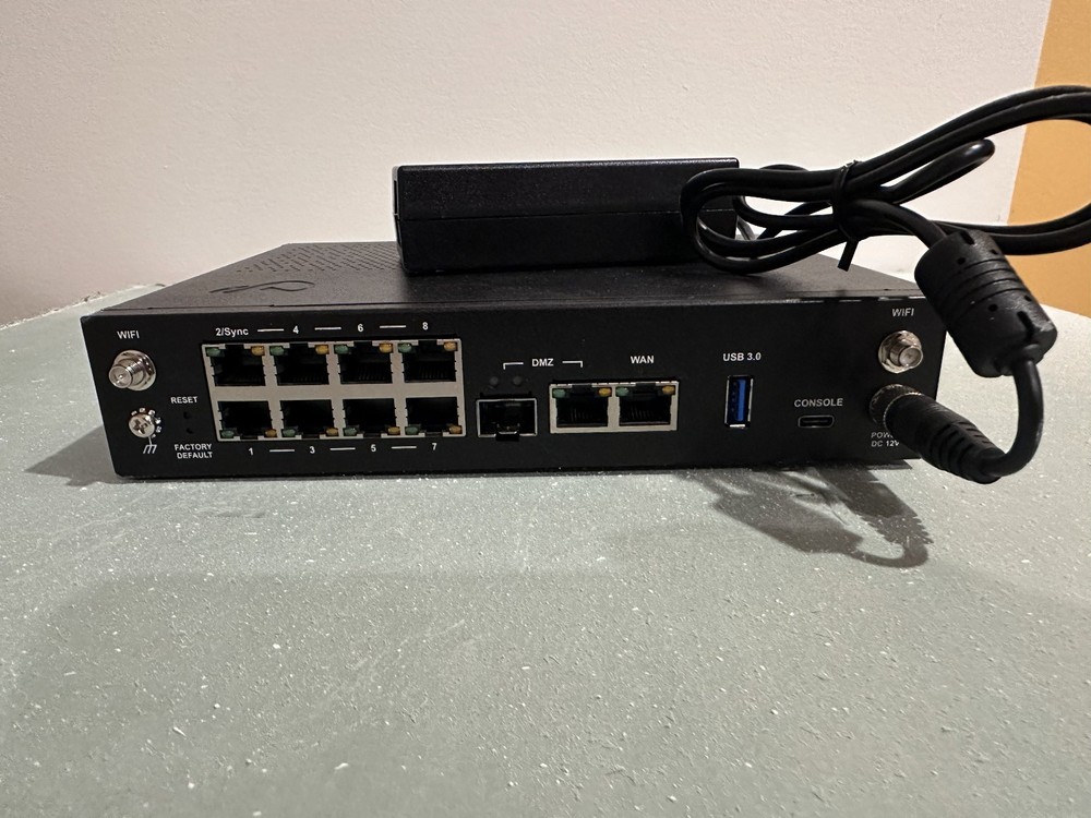 Check Point 1590 Firewall & Security Device w builtin WiFI and builtin LTE sim