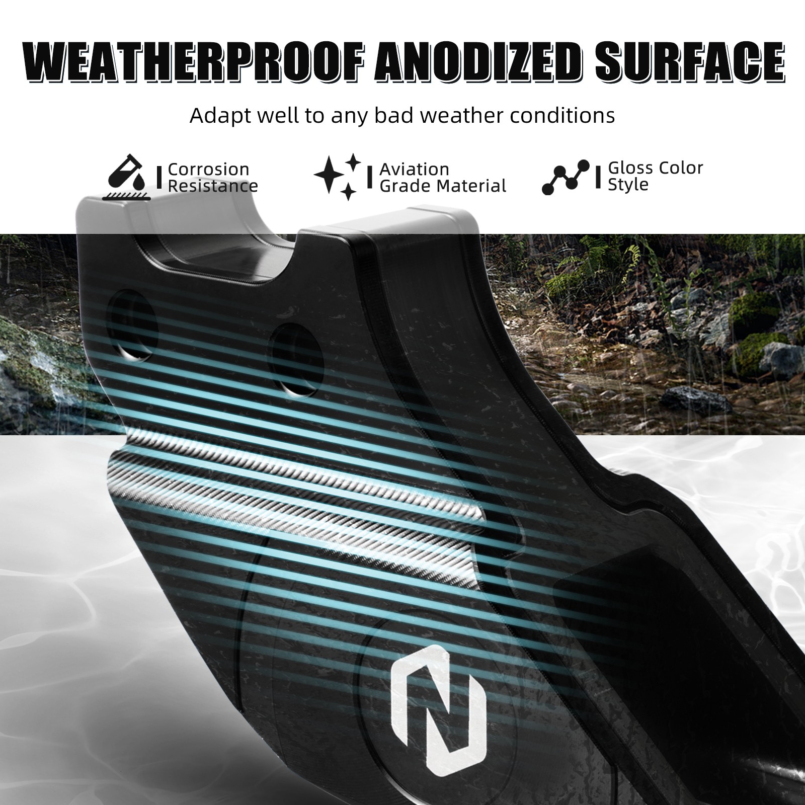 NICECNC Rear Chain Guide Chain Silder For Yamaha RAPTOR 350 #38W-22199-00-00