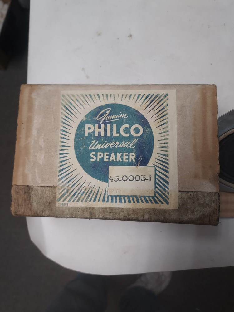 Philco 45-0003-1 Speaker