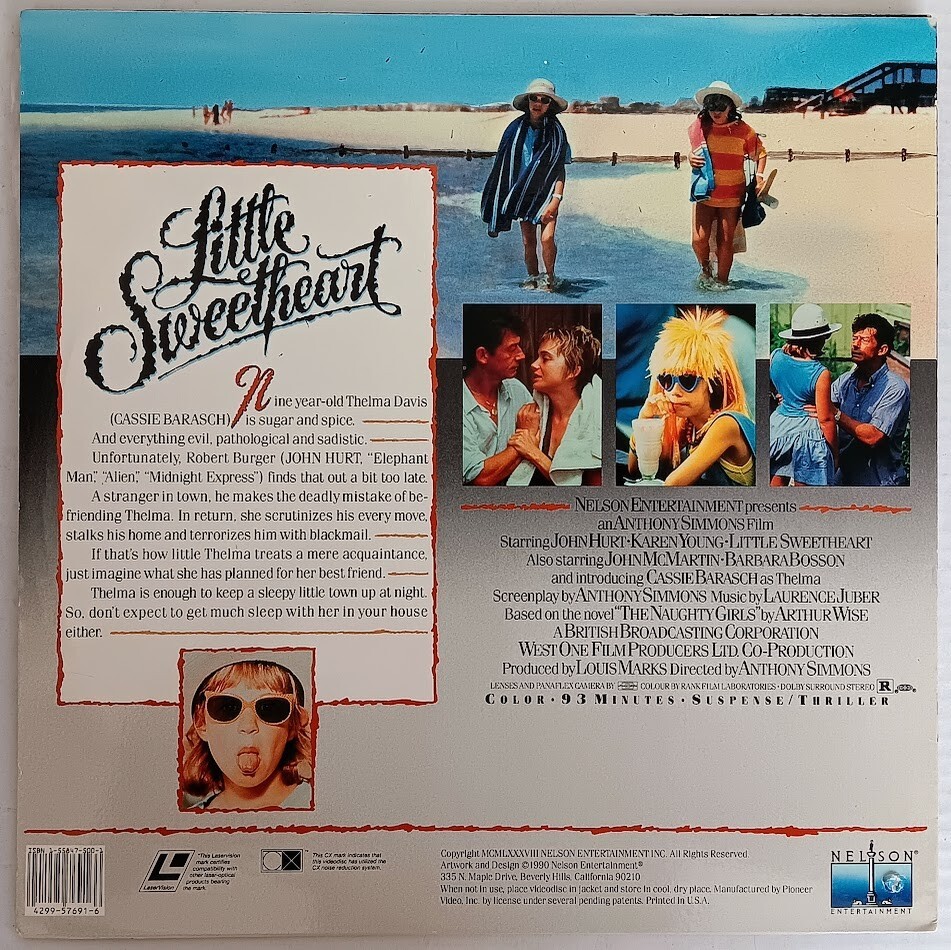 Little Sweetheart (1989) LASERDISC