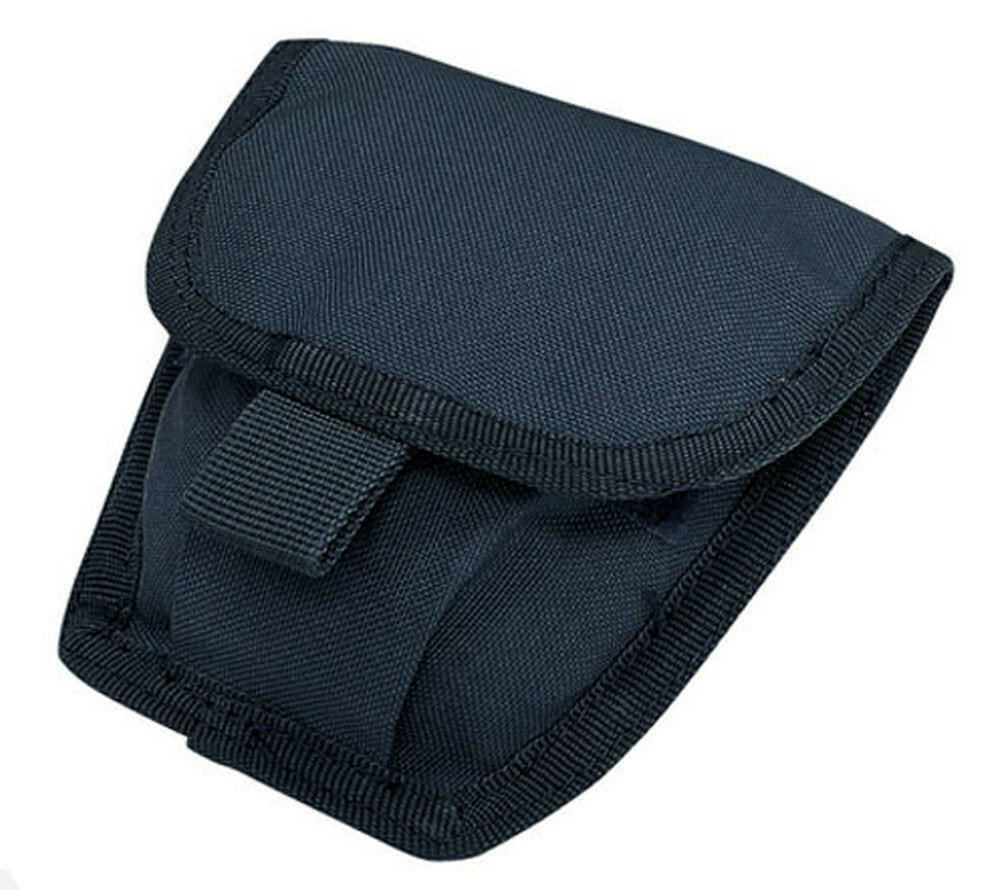 BLACK Molle Tactical Pals Double Handcuff Pouch