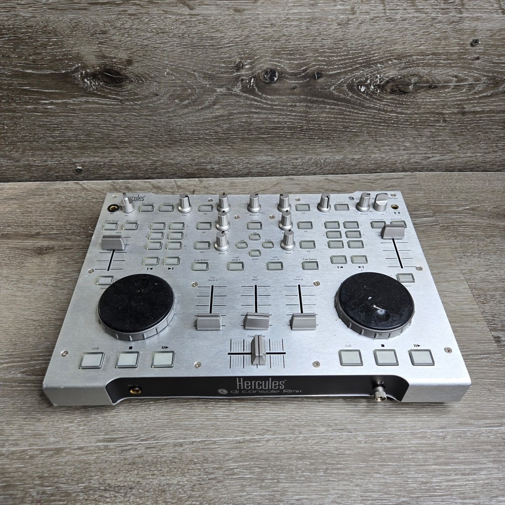 Hercules DJ Console RMX DJ Controller 4-In/4-Out USB Audio Interface w/ Carrying