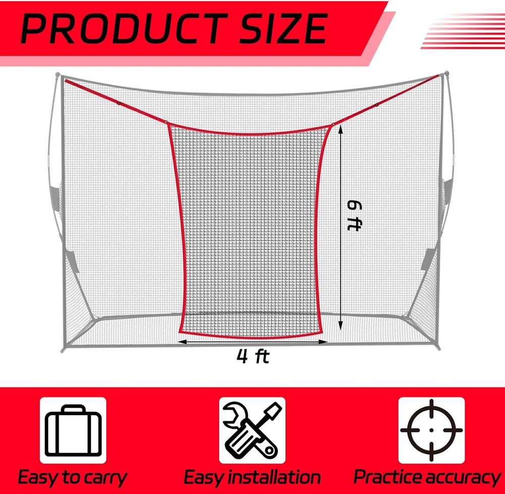 Golf Practice Net Extender - Protect Your 7 Ft or 10 Ft Golf Net - High Impact C
