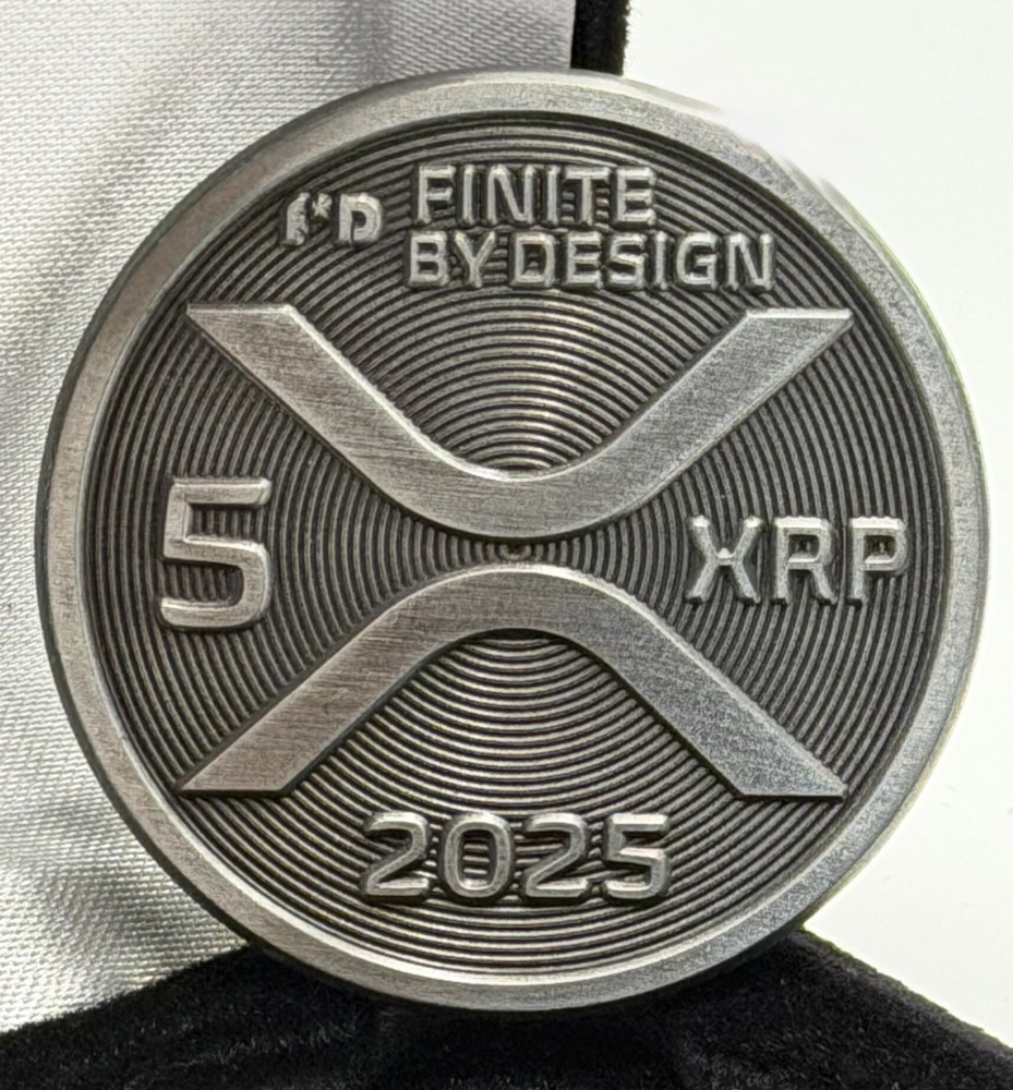 5 XRP Time Capsule Ripple (UNFUNDED) – Limited Edition - (Single)