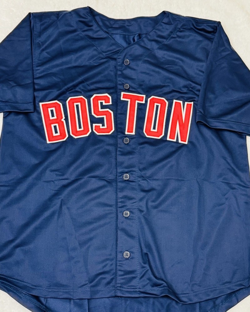 David Ortiz Boston Red Sox Signed Baseball Jersey with COA