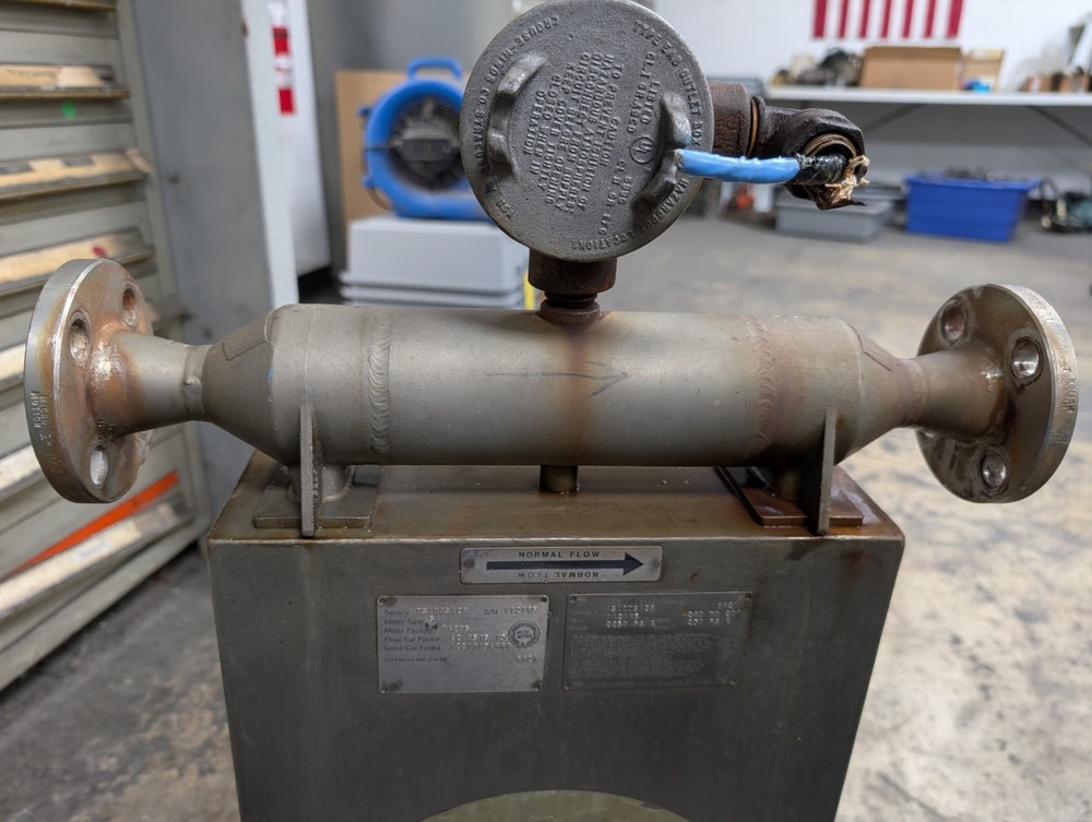 🤪 EMERSON MICRO MOTION MASS FLOW SENSOR 2250 PSIG MODEL D S100S128