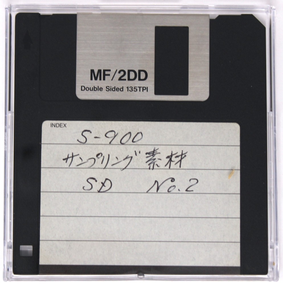 S-900 サンプリング素材 SD No.2 Akai S900 Format Floppy Disk