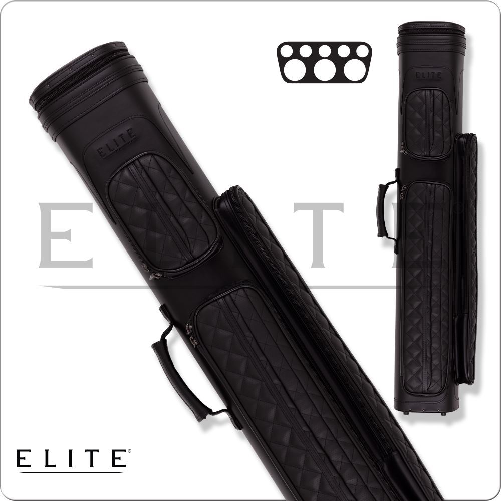 Elite Vintage ECV35 Pool Cue Case - Black