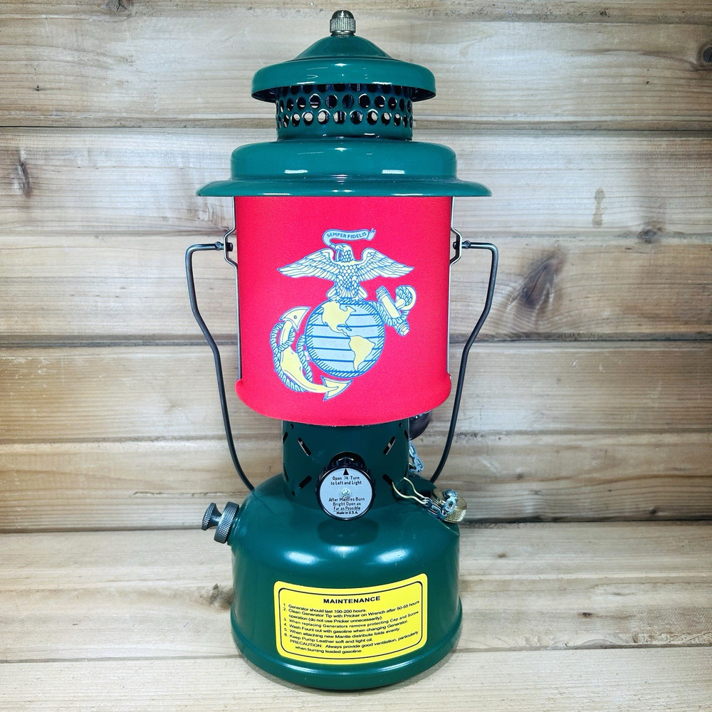 USMC Coleman 220 228 252 252A Mil-spec Lantern Globe Wrap Marines Military