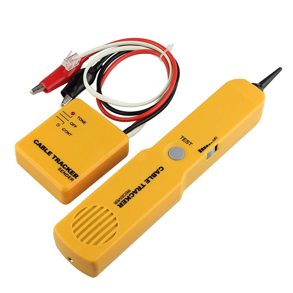 Electrical Wire Tracer Circuit Tester w/Tone Generator & Probe Kit, Cable Sig...