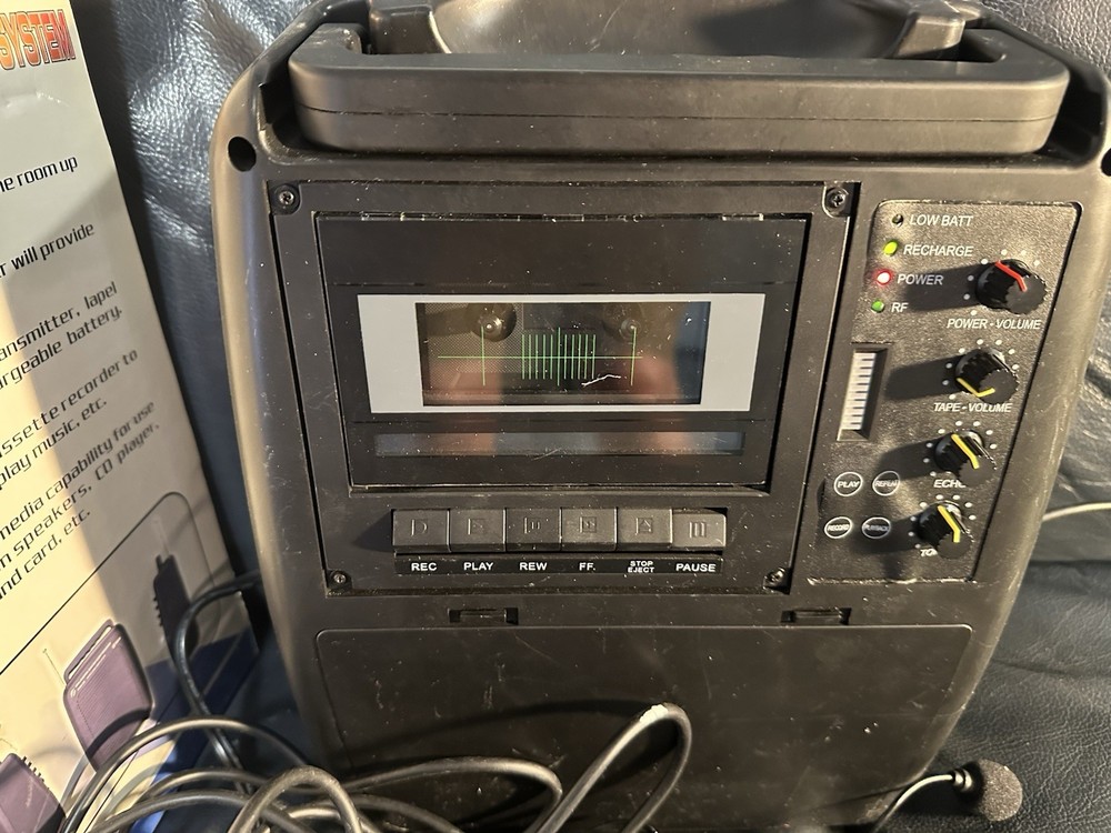 Paw 95 Portable Wireless Amplifier System In Great Shape