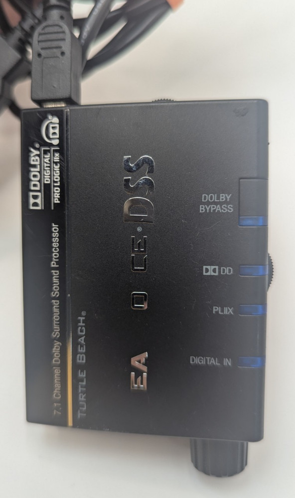 Turtle Beach Ear Force DDS 7.1 Channel Dolby Surround Sound Processor PC XBOX PS