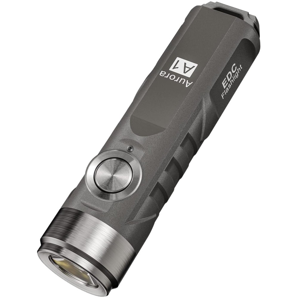 A1 Gen 4 EDC Keychain Flashlight: 650 Lumens, USB Rechargeable & Compact Design