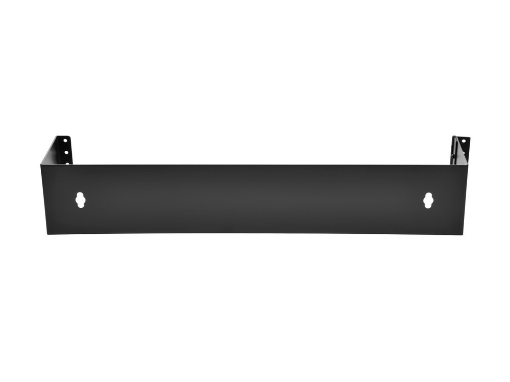 Monoprice 2U Wall Mount Rack, 19-inch Bracket for Patch Panels, Network