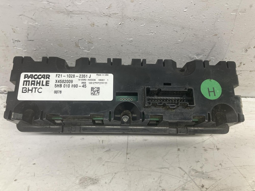 2012-2017 Kenworth T680 Heater A/C Temperature Controls - Used