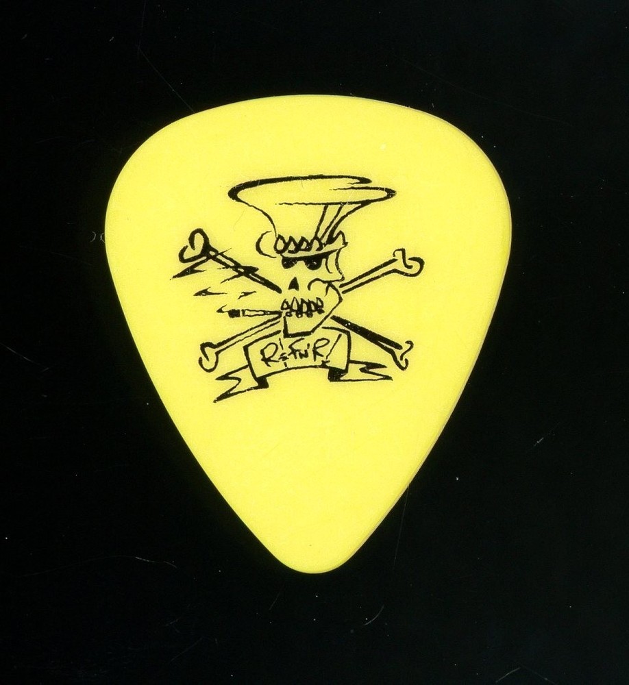 Very Rare ERROR  - SLASH One Sided Guitar Pick Guns-n-Roses