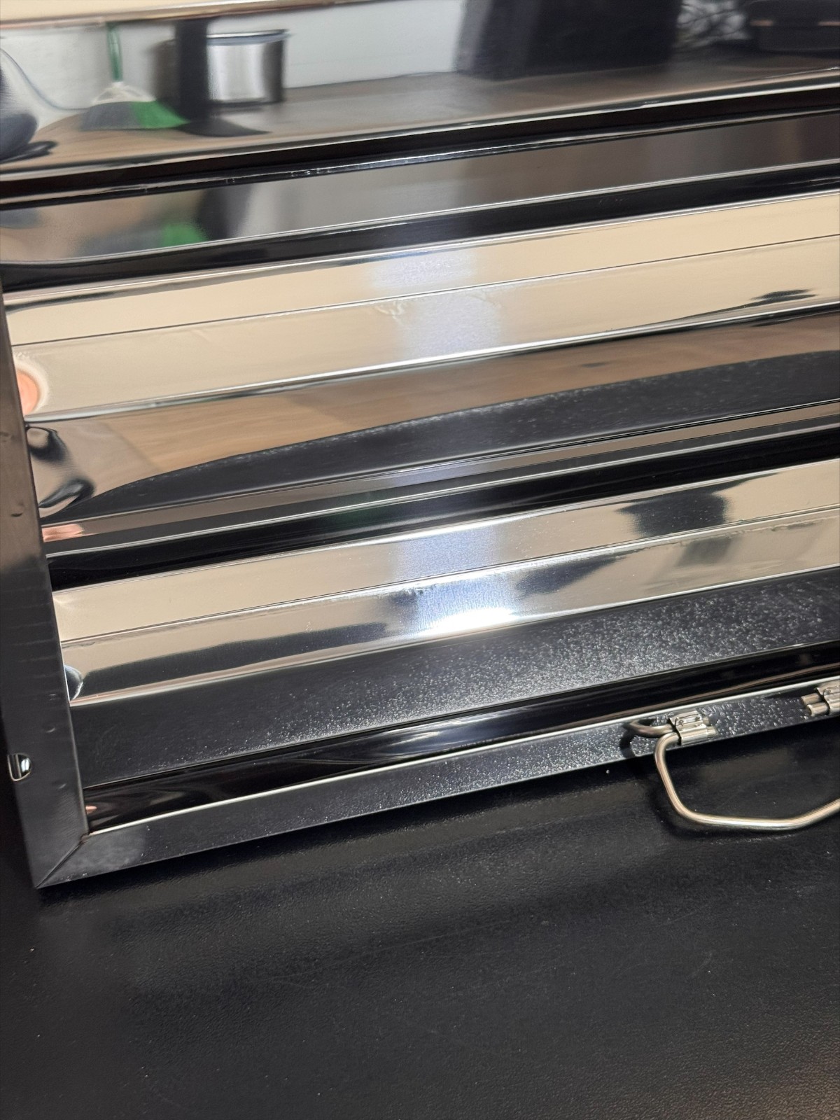 Winco HFS-2020 Stainless Hood Filter 20x20x1.5 Commercial Kitchen Vent Baffle